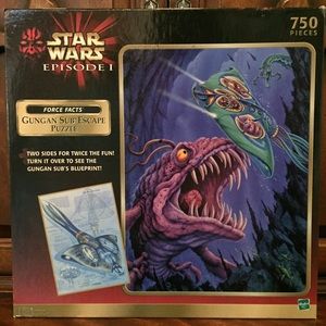 Star Wars Gungan Sub Escape Dual-Sided Puzzle